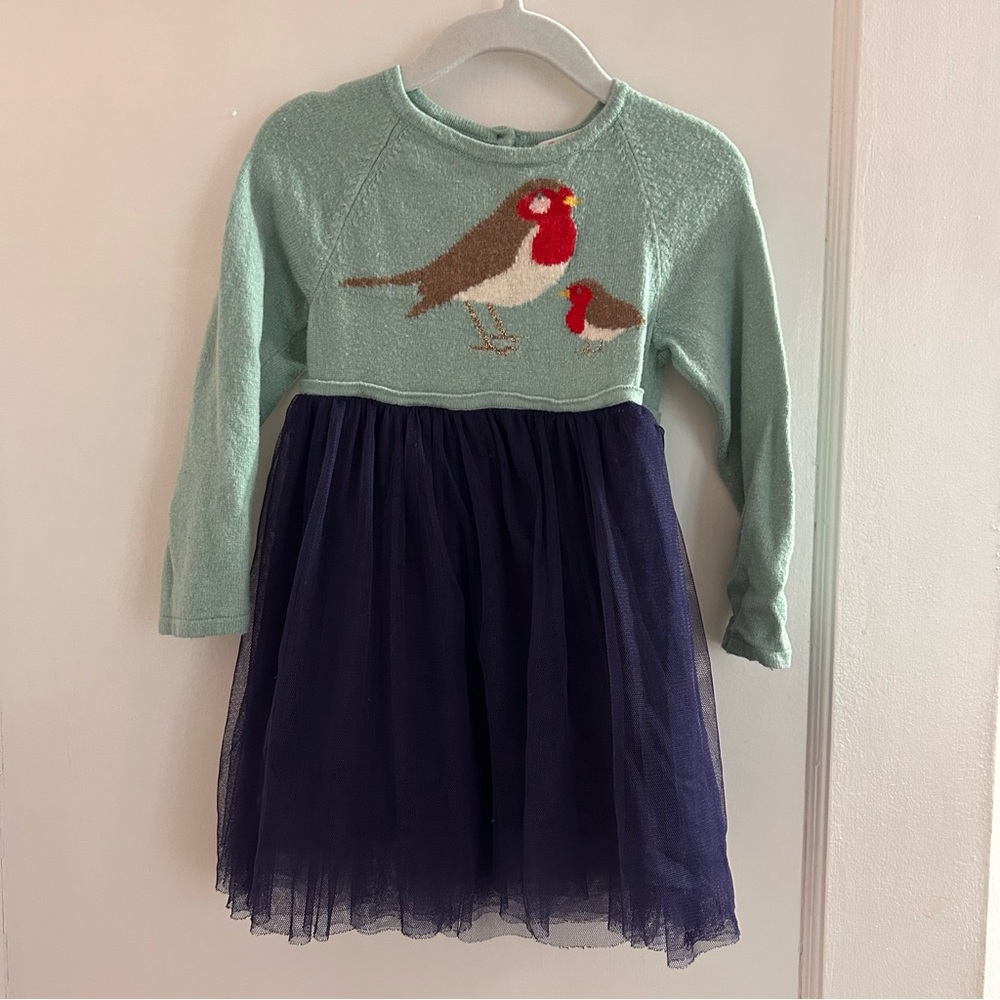 Baby Boden Robin Tulle Dress, size 18-24 months